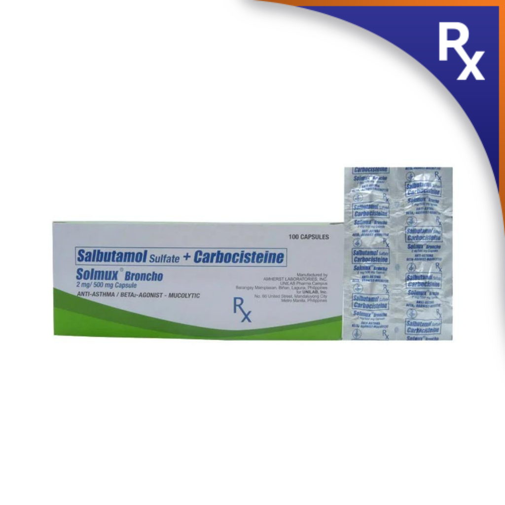 BR000943 SOLMUX BRONCHO CAPSULE - 2MG/500MG - Image 1