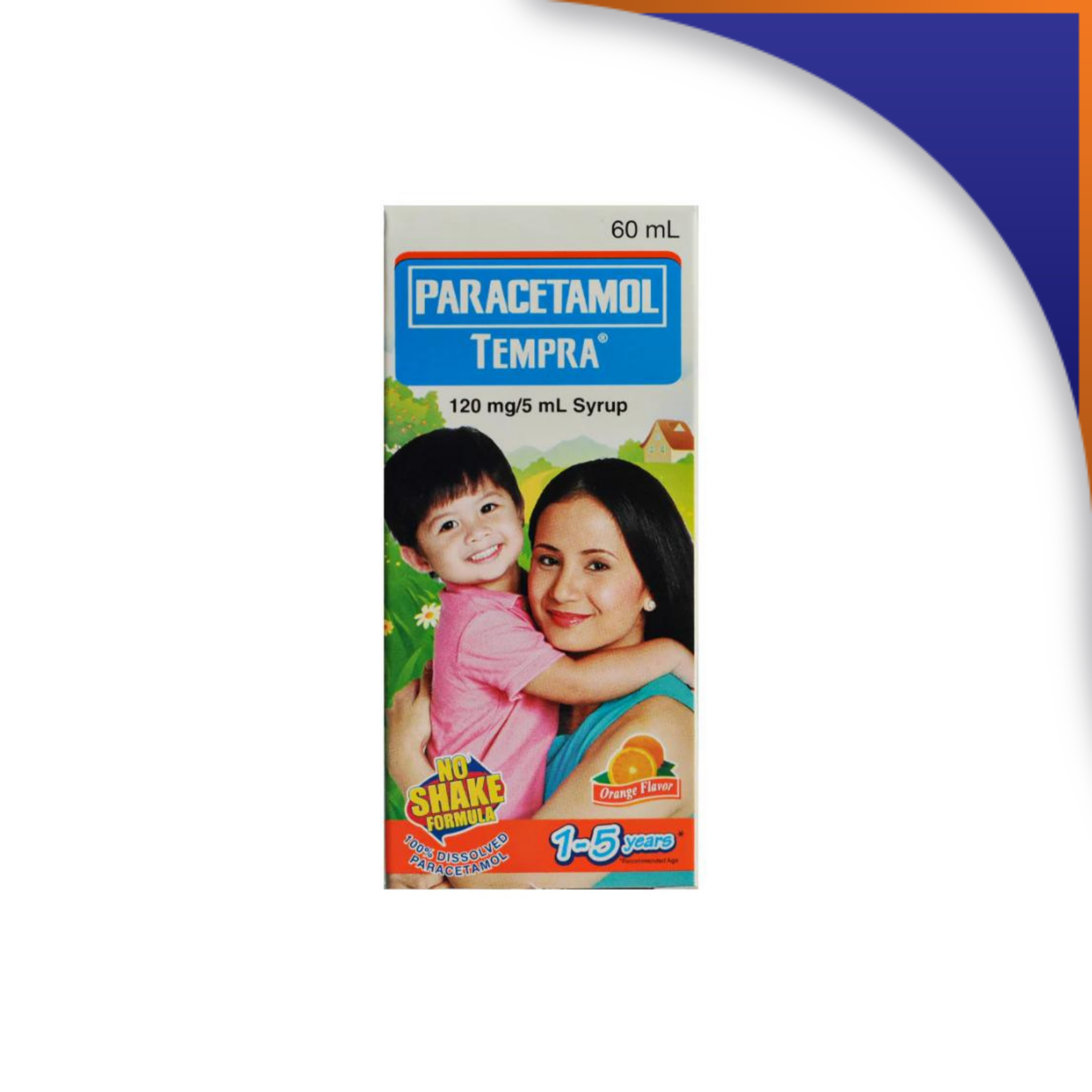 BR000994-1.png TEMPRA SYRUP 120MG/5ML ORANGE - 60ML - Image 1