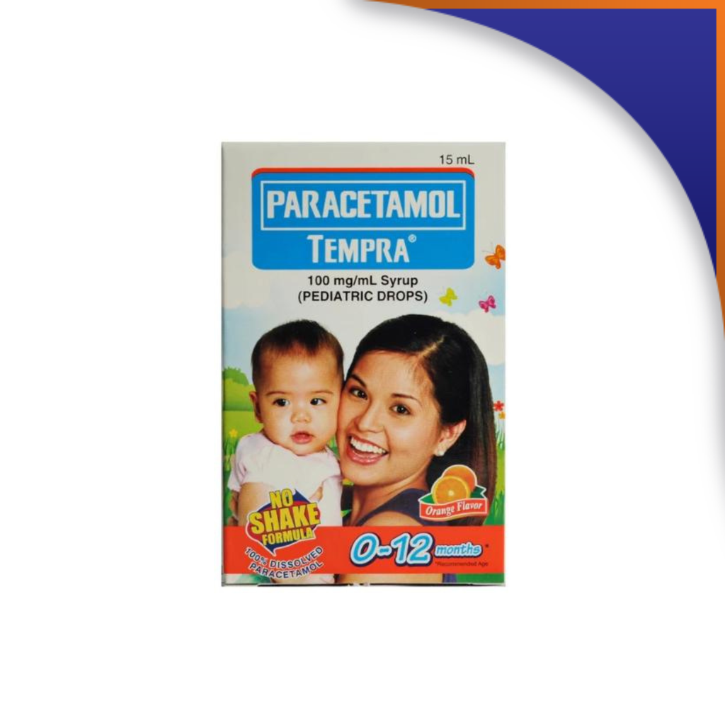 BR000998 TEMPRA INFANT DROP 100MG/ML ORANGE - 15ML - Image 1