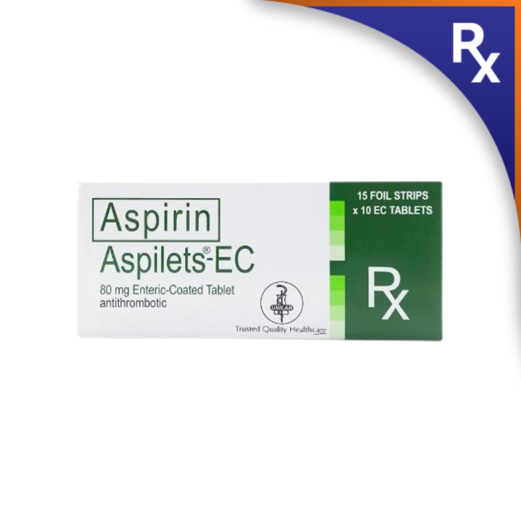 BR002042 ASPILET TABLET- 80MG - Image 1