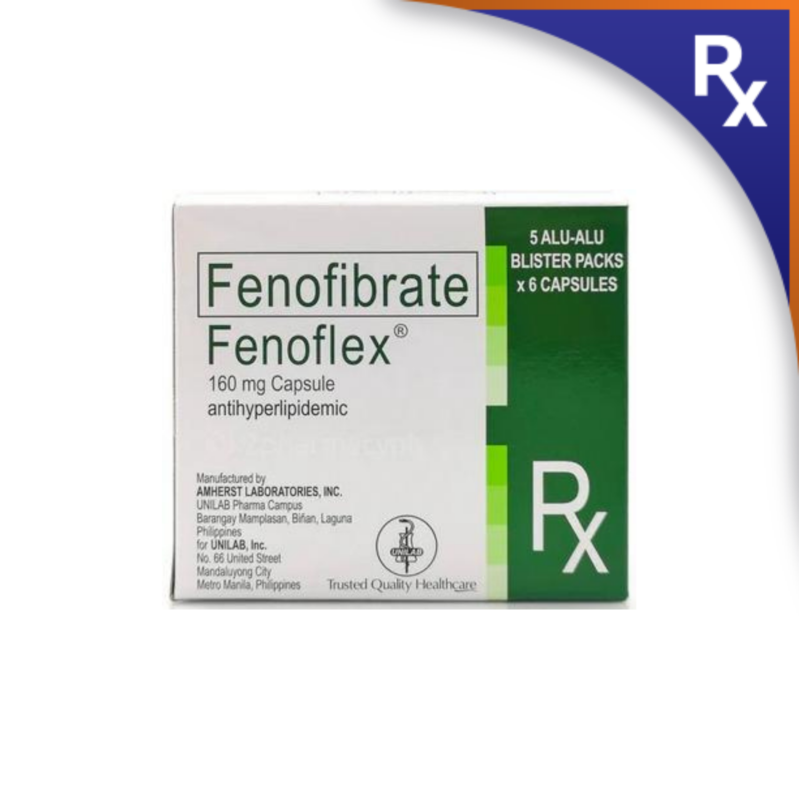 BR004101-1.png FENOFLEX CAPSULE - 160MG - Image 1