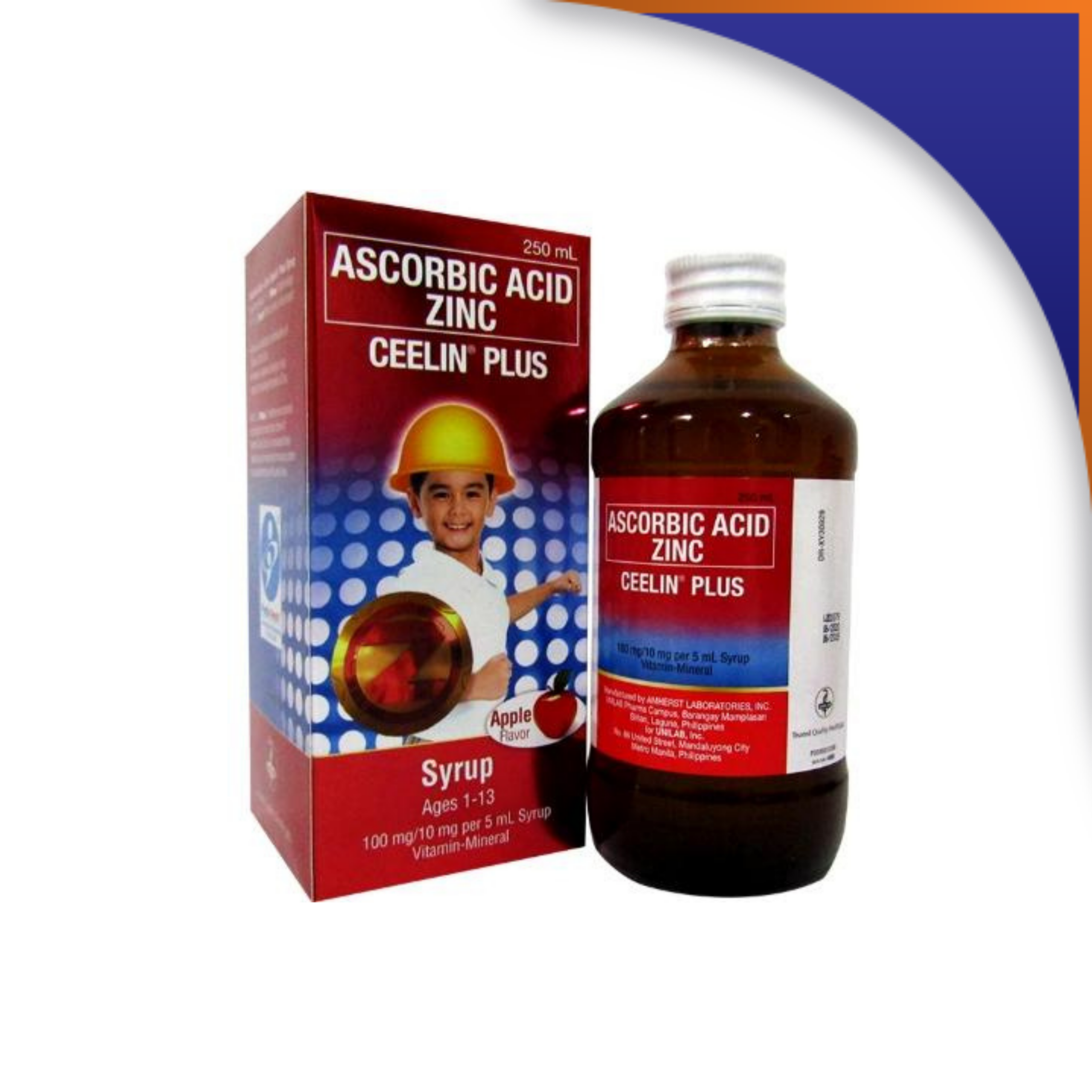 BR004673-1.png CEELIN PLUS SYRUP 100MG/5ML 250ML - Image 1
