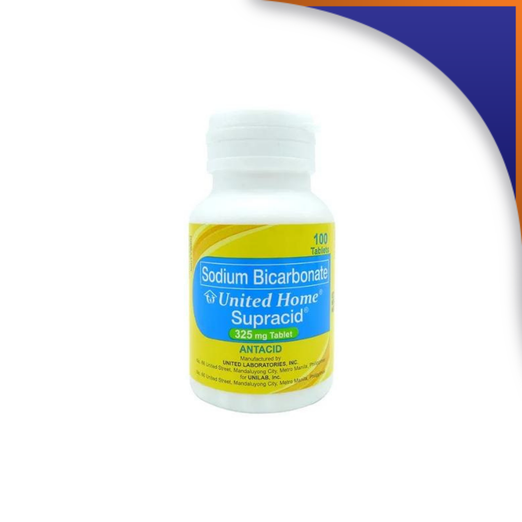 BR005076 SUPRACID SODIUM BICARBONATE TABLET - 325MG - Image 1