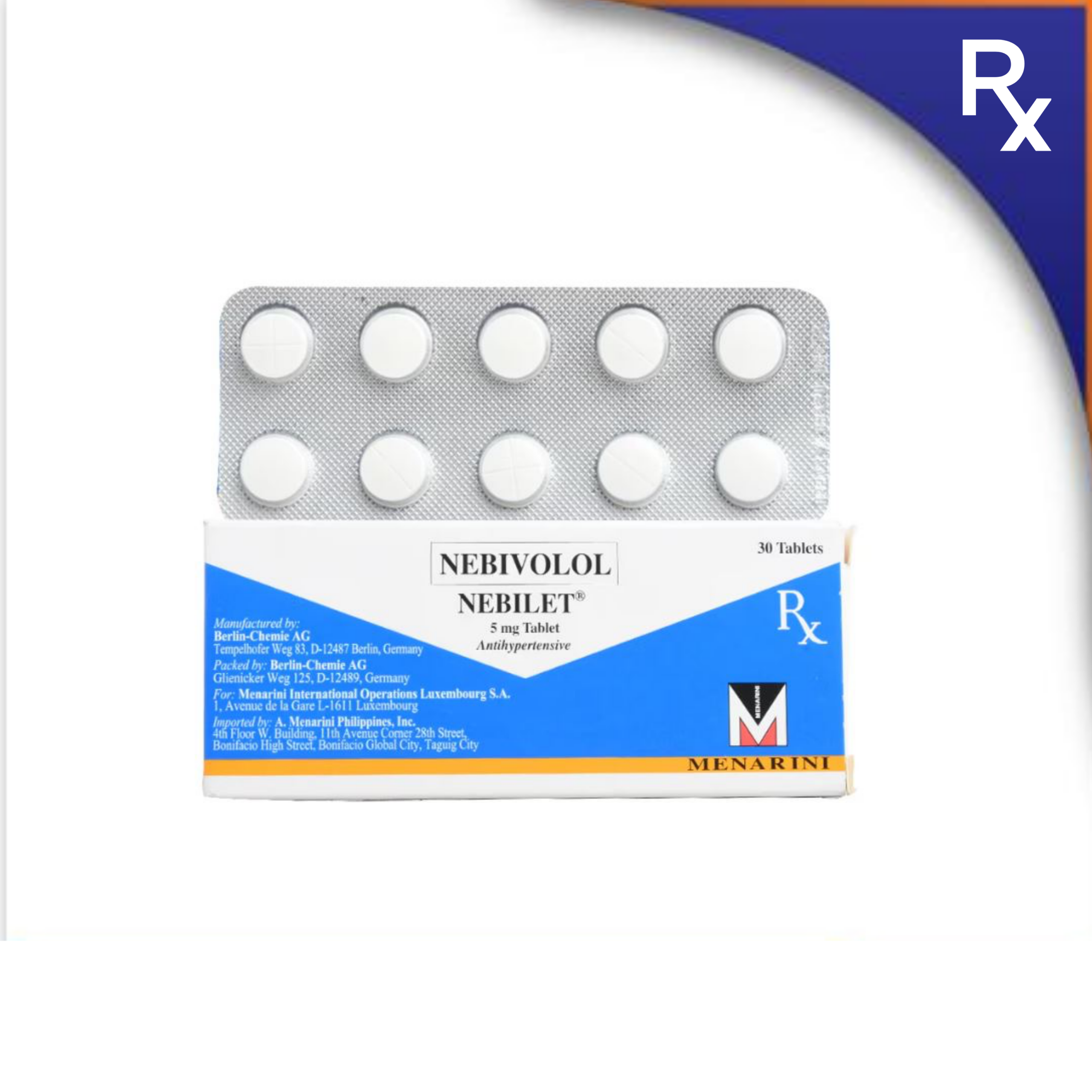 BR008951-1.png NEBILET TABLET - 5MG - Image 1
