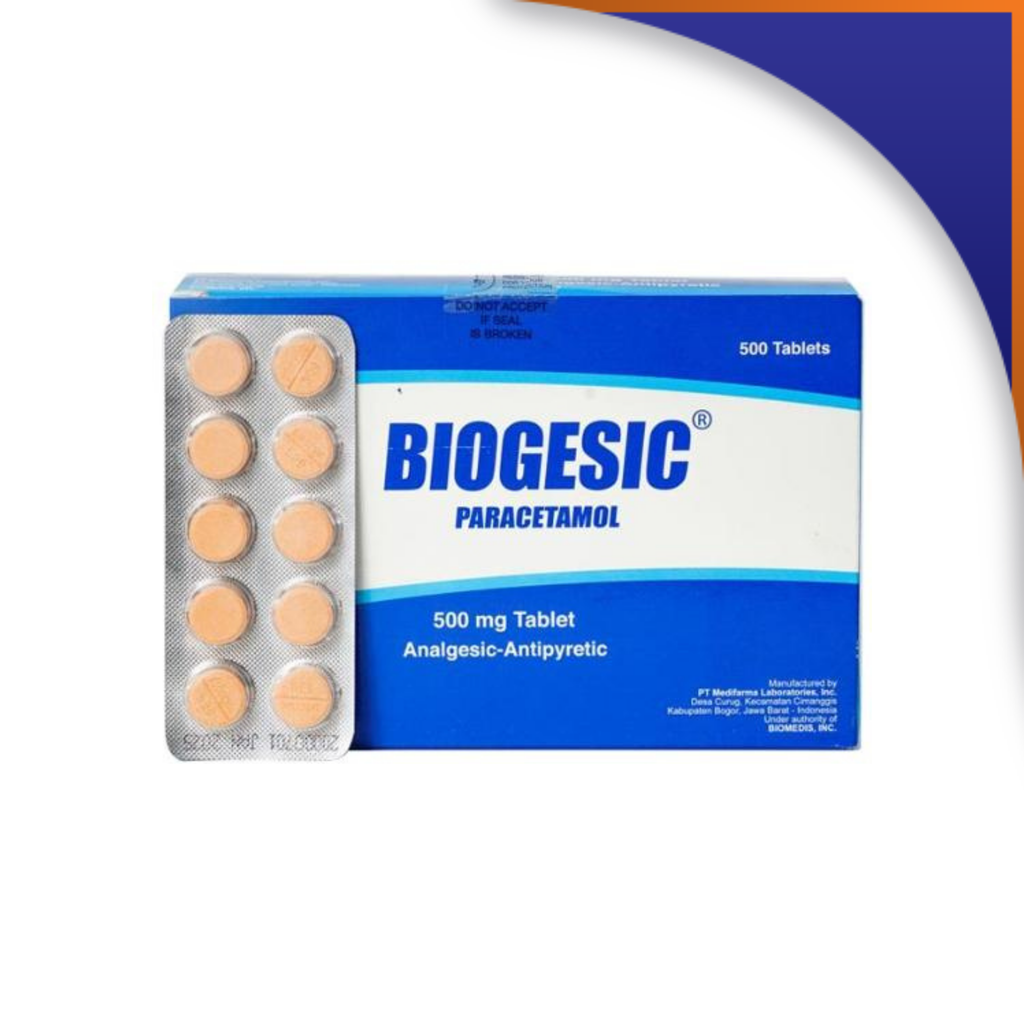 BR009820 BIOGESIC CAPLET - 500MG - Image 1