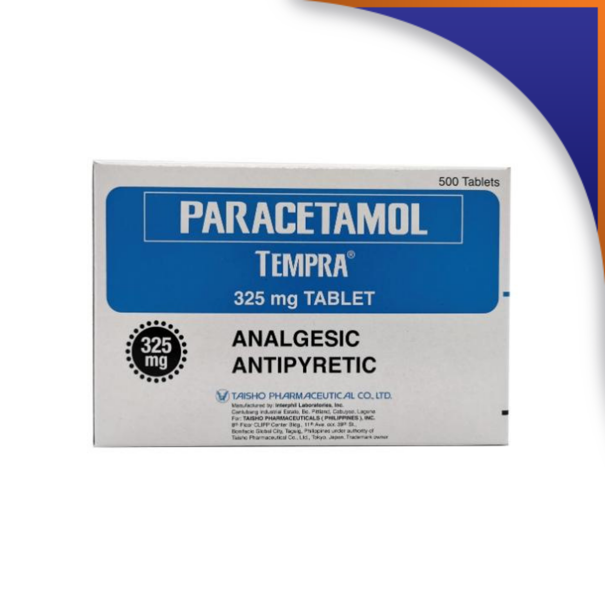 BR010972-1.png TEMPRA TABLET - 325MG - Image 1