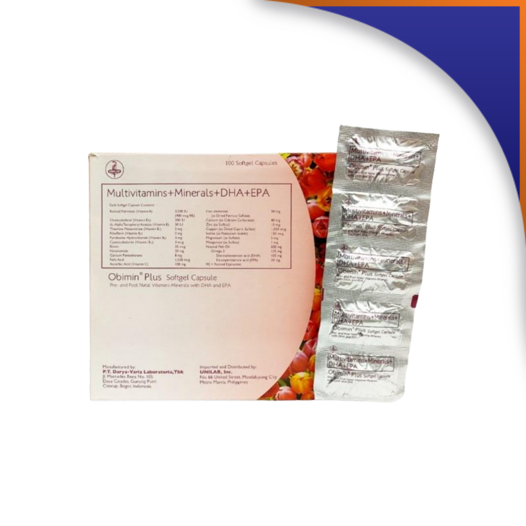 BR011244 OBIMIN PLUS SOFTGEL CAPSULE - Image 1