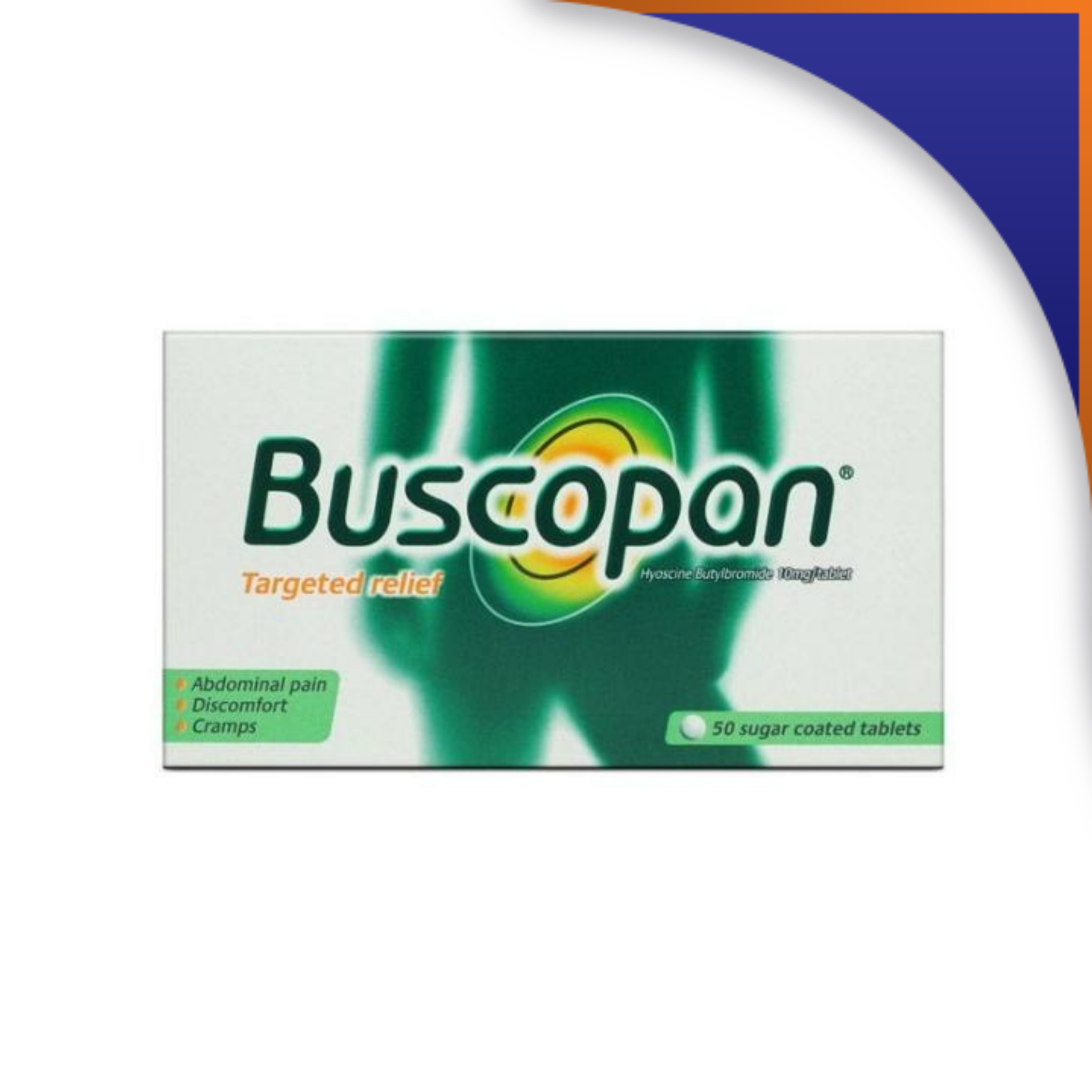 BR013606-1.png BUSCOPAN SUGAR COATED TABLET - 10MG - Image 1