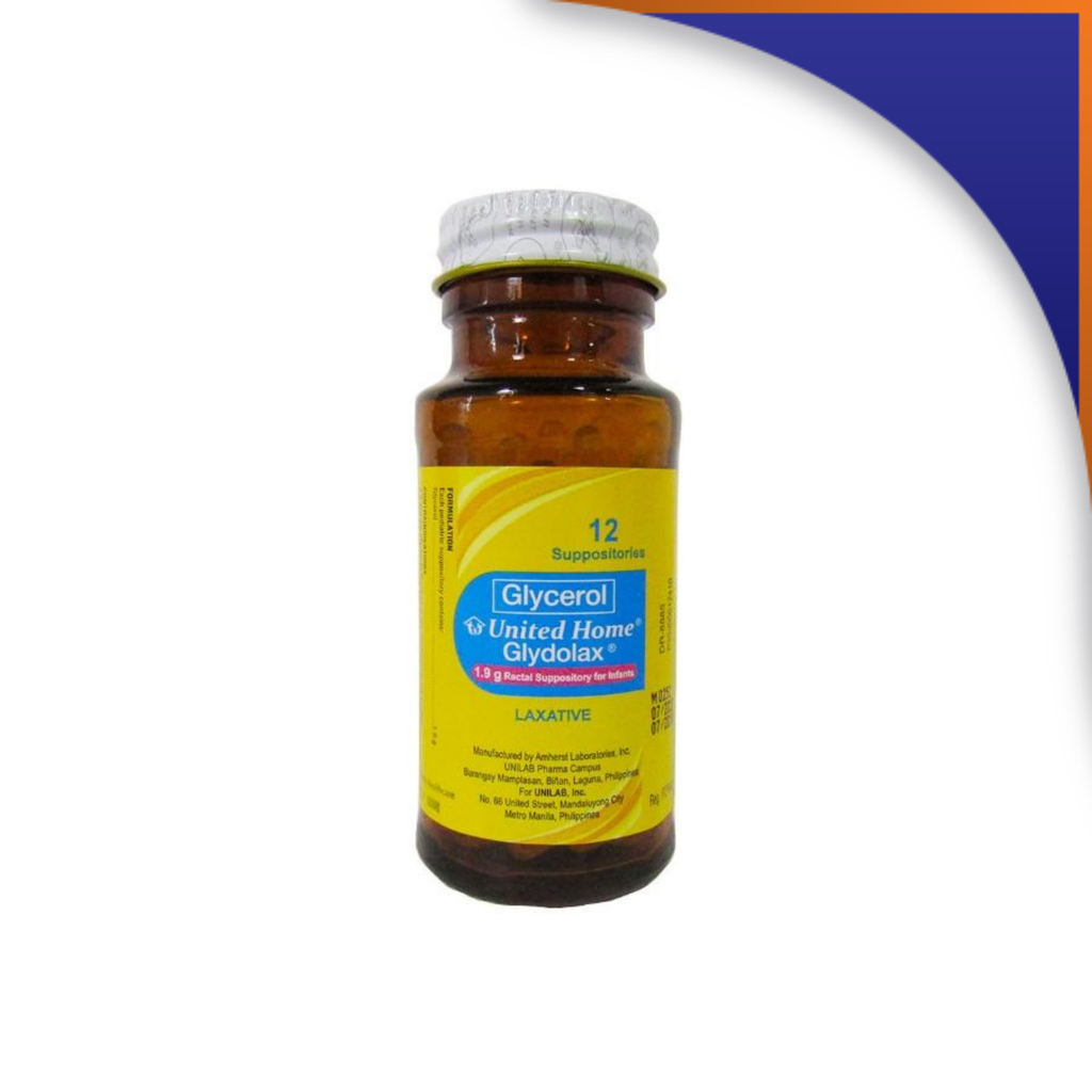 BR015292 UNITED HOME GLYDOLAX INFANT SUPPOSITORY - 1.9G - Image 1