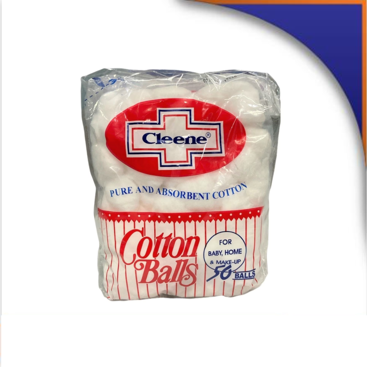 CG001374 CLEENE COTTON BALLS - 50'S - Image 1