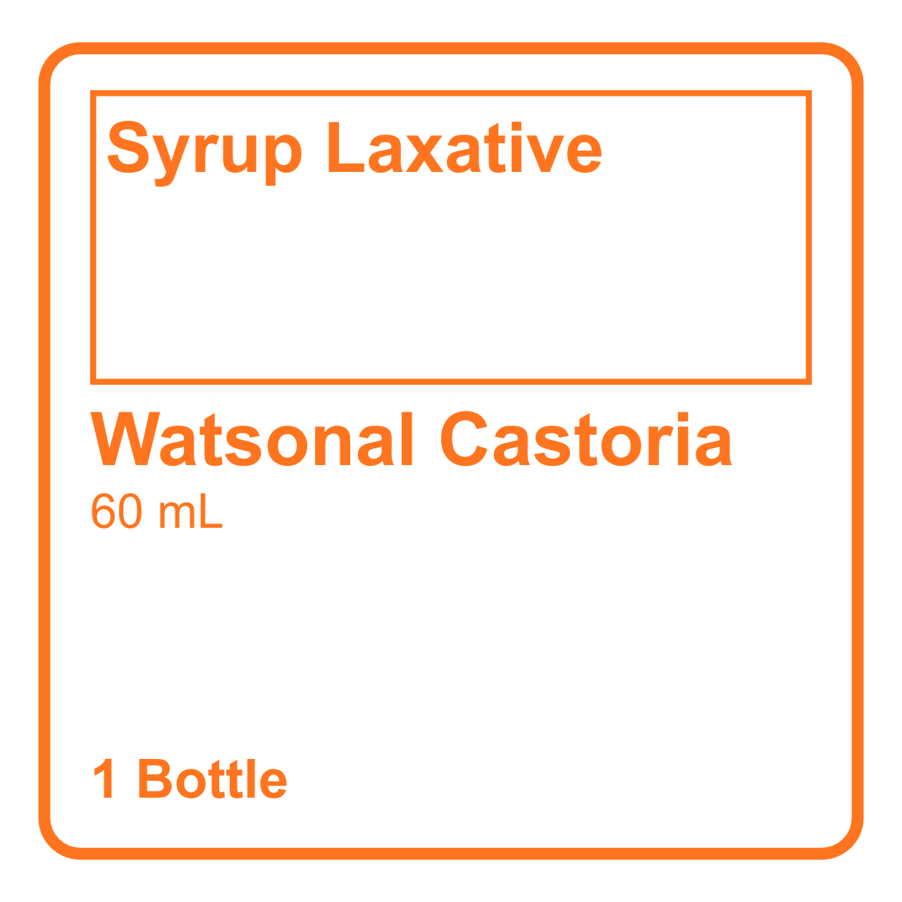 GA013522-1.png WATSONAL CASTORIA SYRUP - 60ML - Image 1