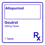 GOUTROL ALLOPURINOL TABLET - 300MG