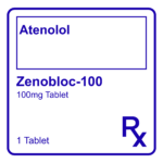 ZENOBLOC-100 ATENOLOL FC TABLET - 100MG