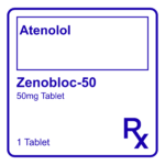ZENOBLOC-50 ATENOLOL FC TABLET - 50MG