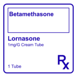 LORNASONE BETAMETHASONE CREAM 1MG/G - 5G