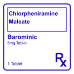BAROMINIC CHLORPHENIRAMINE MALEATE TABLET - 5MG