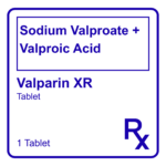 VALPARIN XR SODIUM VALPROATE + VALPROIC ACID TABLET
