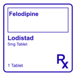 LODISTAD FELODIPINE TABLET - 5MG