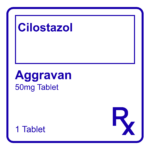 AGGRAVAN CILOSTAZOL TABLET - 50MG