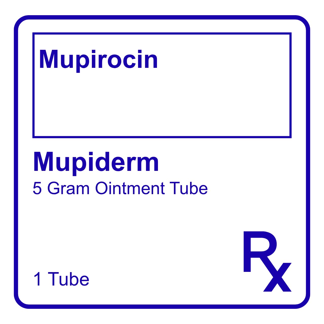 GE005601 MUPIDERM MUPIROCIN 2% OINTMENT - 5G - Image 1