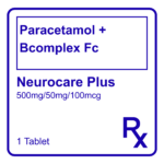 NEUROCARE PLUS PARACETAMOL + B COMPLEX FC 500MG/50MG/100MCG