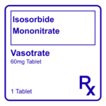 VASOTRATE ISOSORBIDE MONONITRATE TABLET - 60MG