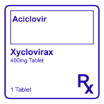 XYCLOVIRAX ACICLOVIR TABLET - 400MG