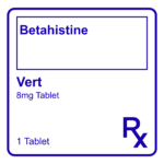 VERT BETAHISTINE TABLET - 8MG