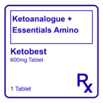 KETOBEST KETOANALOGUE + ESSENTIALS AMINO TABLET - 600MG