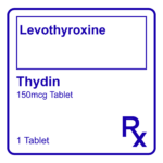 THYDIN LEVOTHYROXINE TABLET - 150MCG