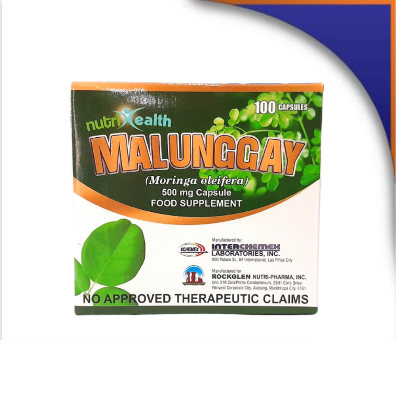 GE006921 NUTRIHEALTH MALUNGAY CAPSULE 500MG - Image 1