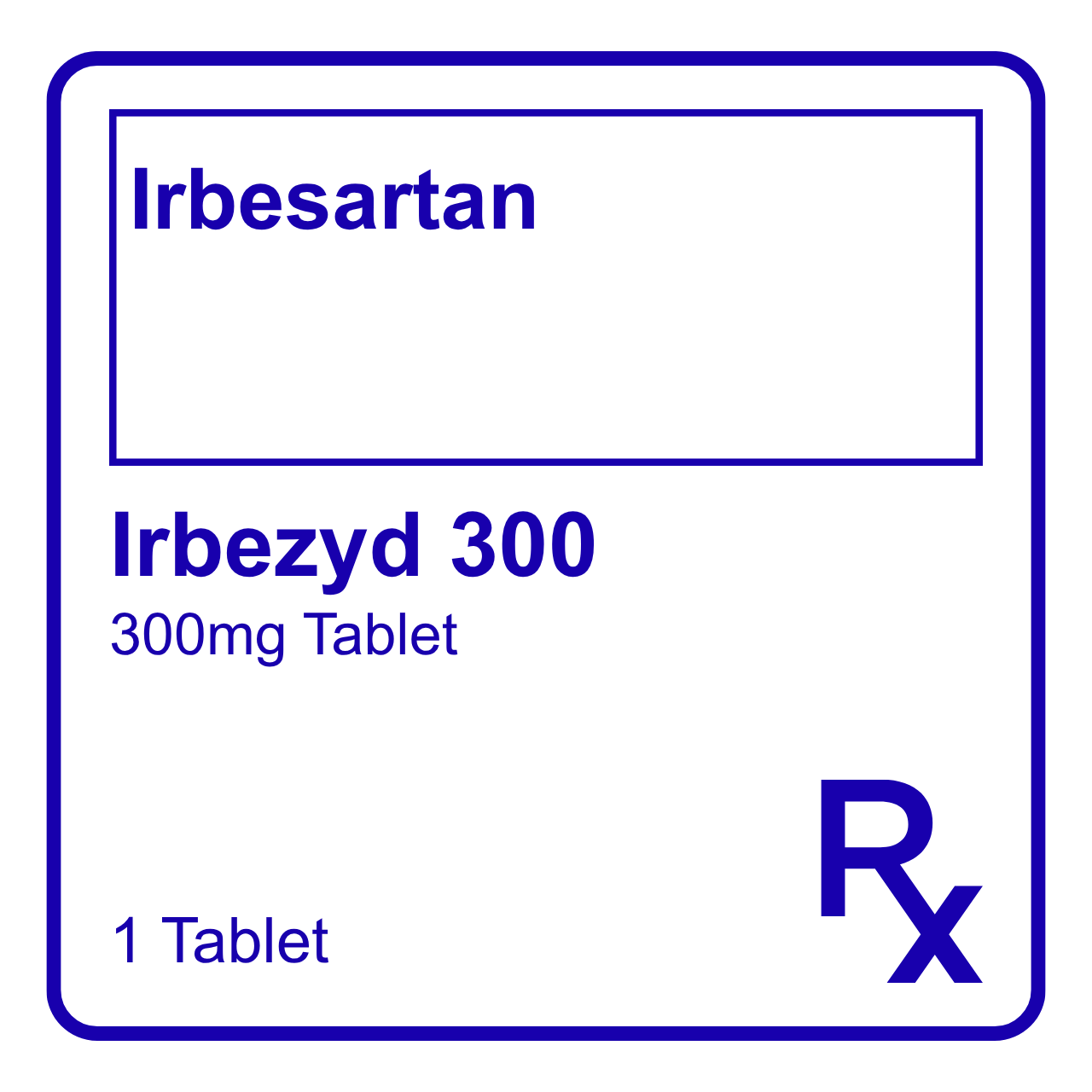 GE006993 IRBEZYD 300 IRBESARTAN TABLET 300MG - Image 1