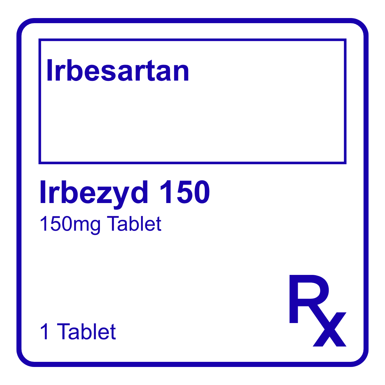 GE006994 IRBEZYD 150 IRBESARTAN TABLET 150MG - Image 1