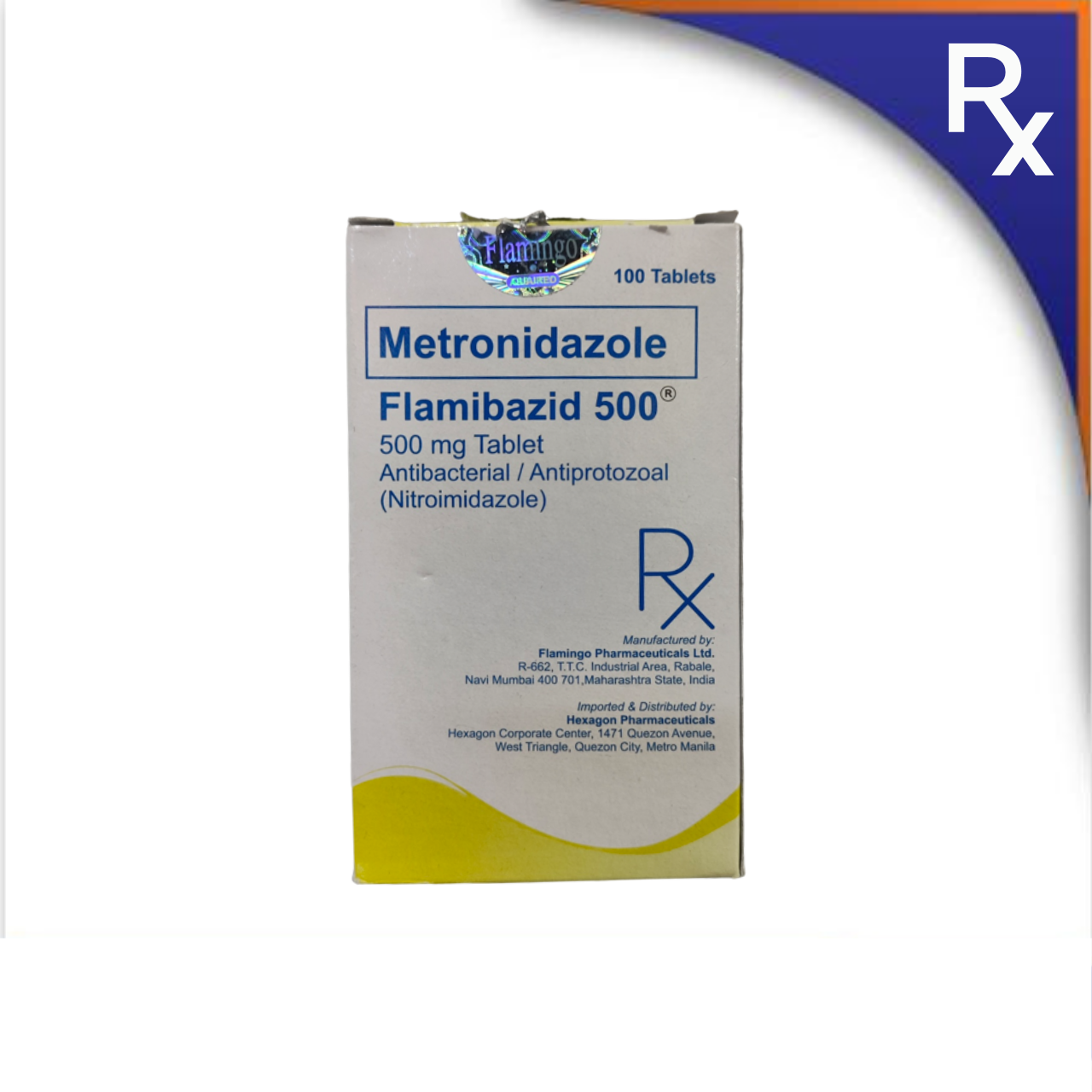 GE007012 FLAMIBAZID 500 METRONIDAZOLE TABLET - 500MG - Image 1
