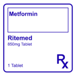 RITEMED METFORMIN TABLET - 850MG