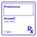 VONWELT PREDNISONE TABLET - 10MG