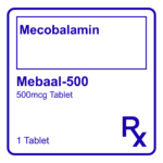 MEBAAL-500 MECOBALAMIN FC TABLET - 500MCG
