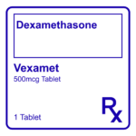 VEXAMET DEXAMETHASONE TABLET - 500MCG