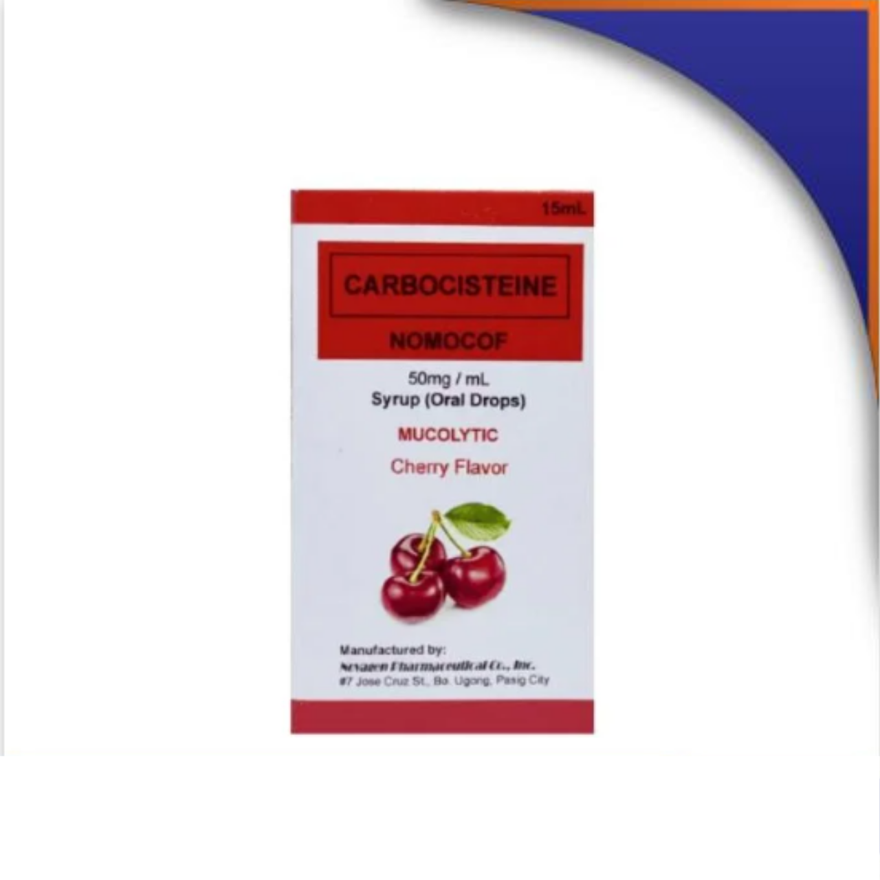 GE008379-1.png NOMOCOF CARBOCISTEINE DROP 50MG- 15ML - Image 1