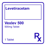 VEXLEV 500 LEVETIRACETAM FC TABLET - 500MG