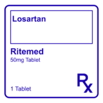 RITEMED LOSARTAN TABLET - 50MG
