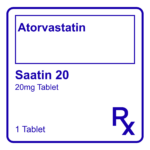 SAATIN 20 ATORVASTATIN FC TABLET -20MG