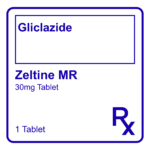 ZELTINE MR GLICLAZIDE MR TABLET - 30MG