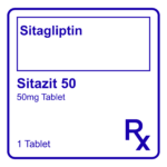 SITAZIT 50 SITAGLIPTIN TABLET - 50MG