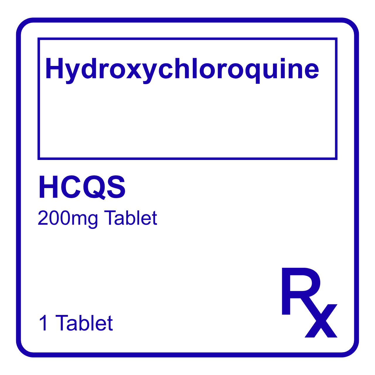 GE015078 HCQS HYDROXYCHLOROQUINE TABLET - 200 MG - Image 1