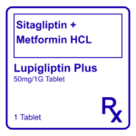 LUPIGLIPTIN PLUS SITAGLIPTIN + METFORMIN HCL FC TABLET 50MG/1G