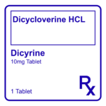 DICYRINE DICYCLOVERINE HCL TABLET - 10MG
