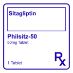 PHILSITZ-50 SITAGLIPTIN FC TABLET - 50MG