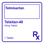 TELSITAN-40 TELMISARTAN FC TABLET - 40MG
