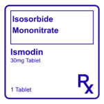 ISMODIN ISOSORBIDE MONONITRATE TABLET - 30MG